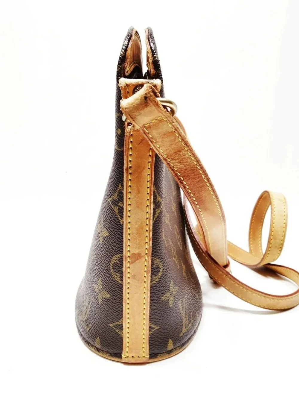 Authentic Louis Vuitton Drouot Monogram Canvas Crossbody Shoulder Bag Vintage